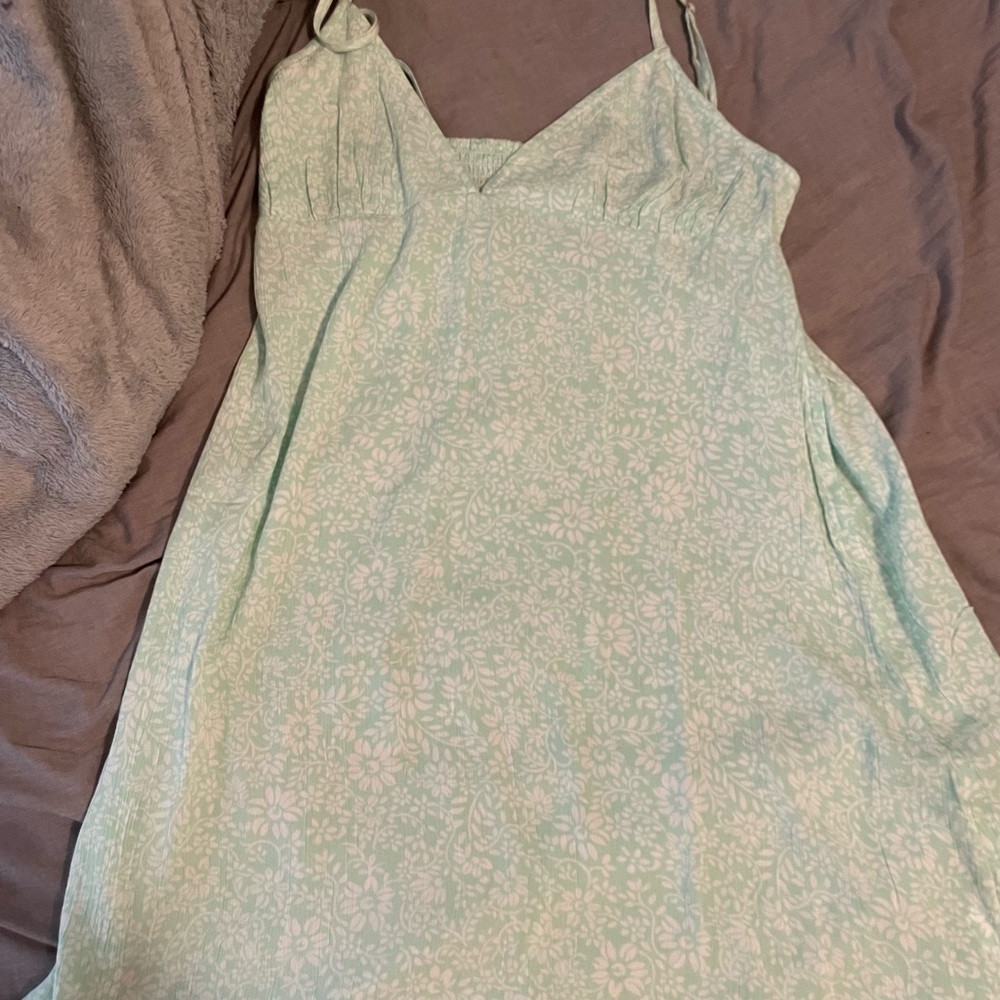 O’Neill green floral dress